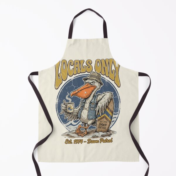 Item preview, Grumpy Pelican Surf Club - Locals Only designed and sold by AdyKurniawan.