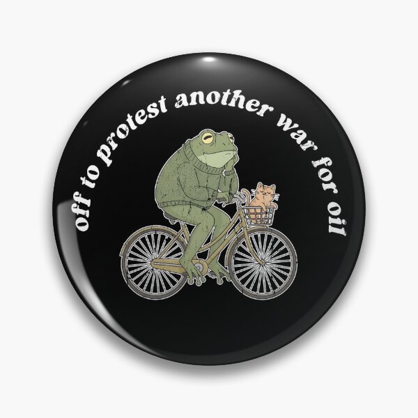 Item preview, Off To Protest Another War For Oil designed and sold by The-Mut3d-Ghost.