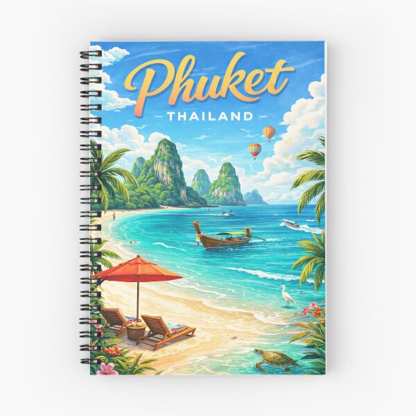 Item preview, Vibrant Waters and Limestone Cliffs of Phuket, Thailand designed and sold by Aryabek.