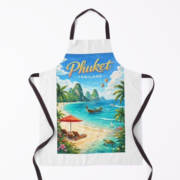 Item preview, Vibrant Waters and Limestone Cliffs of Phuket, Thailand designed and sold by Aryabek.