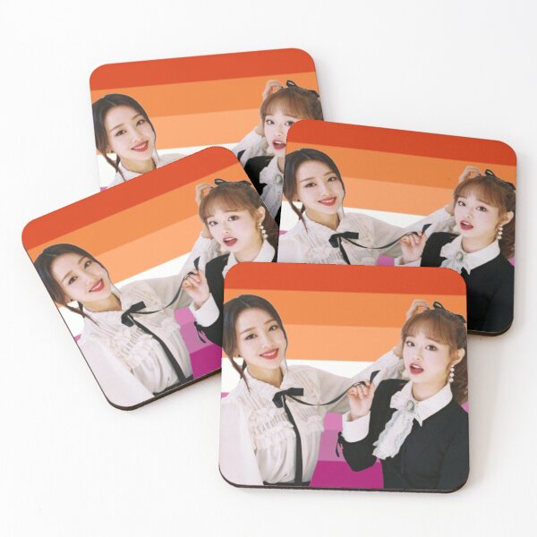 Item preview, Chuu and Yves lesbian flag designed and sold by artclemsversion.