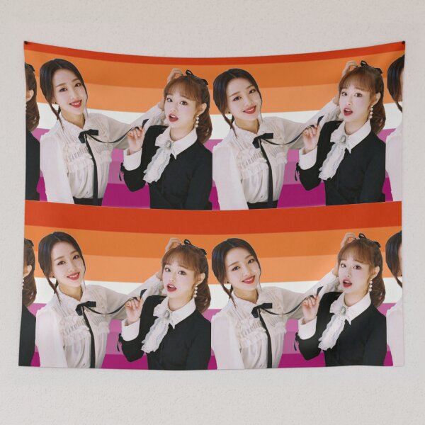 Item preview, Chuu and Yves lesbian flag designed and sold by artclemsversion.