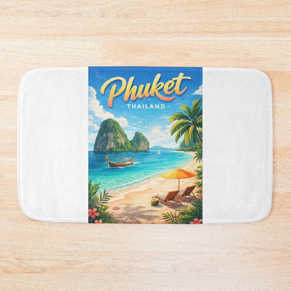 Item preview, Coastal Calm and Crystal Waters of Phuket’s Hidden Shores designed and sold by Aryabek.