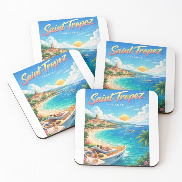 Item preview, Seaside Luxury and Golden Hour Glow in Saint-Tropez, France designed and sold by Aryabek.