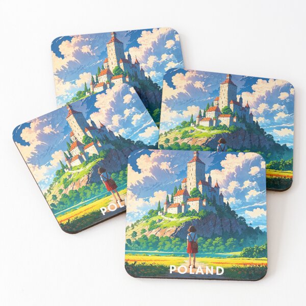 Item preview, Poland European Castle Anime Landscape Art designed and sold by Innova_Creations.