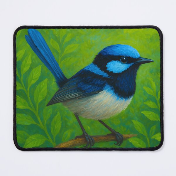 Item preview, Superb Fairy-wren designed and sold by ZestArtStudio.