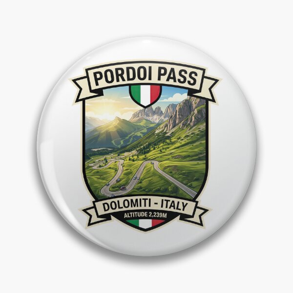 Item preview, Pordoi Pass - Scenic Alpine Route designed and sold by enzoade.