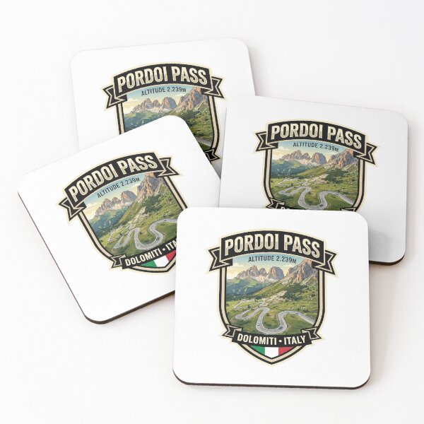 Item preview, Pordoi Pass - Legendary Mountain Pass Italy designed and sold by enzoade.