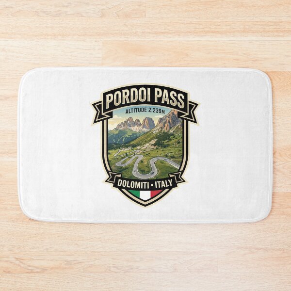 Item preview, Pordoi Pass - Legendary Mountain Pass Italy designed and sold by enzoade.