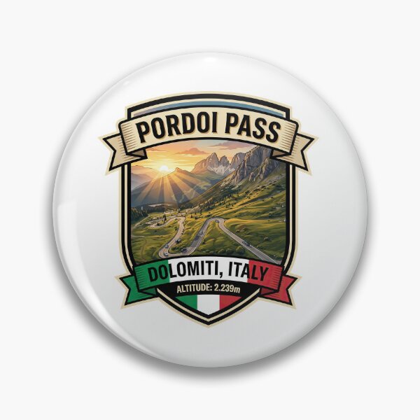 Item preview, Pordoi Pass - Iconic Dolomites Road designed and sold by enzoade.