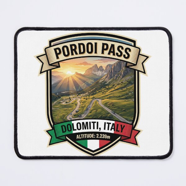 Item preview, Pordoi Pass - Iconic Dolomites Road designed and sold by enzoade.