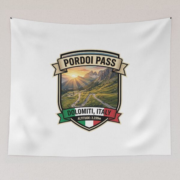 Item preview, Pordoi Pass - Iconic Dolomites Road designed and sold by enzoade.
