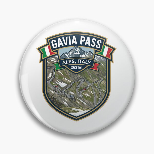 Item preview, Gavia Pass - European Mountain Pass designed and sold by enzoade.
