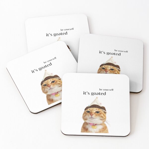 Item preview, be yourself it's goated - bubucat designed and sold by Bubucat.