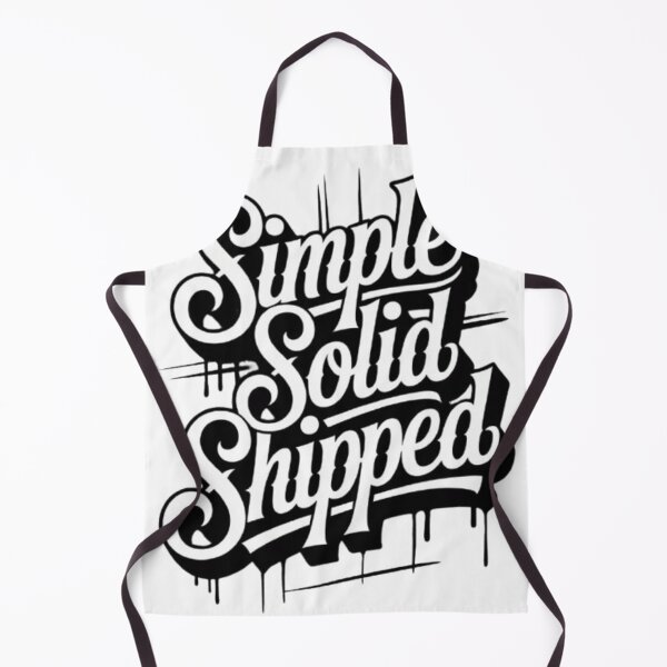 Item preview, Simple Solid Shipped Bold Typography Design designed and sold by NewUSShop.