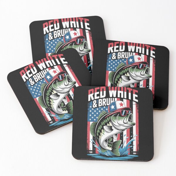 Item preview, Patriotic Fishing Red White & Bruh For 4th Of July designed and sold by Lucaseinar.