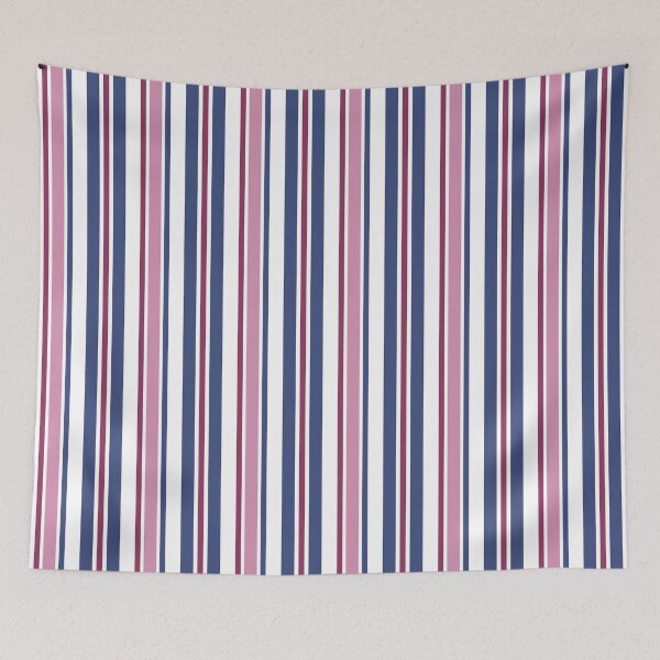 Item preview, Blue Pink and White Stripe Seamless Repeat designed and sold by Sharon Schwalbe.
