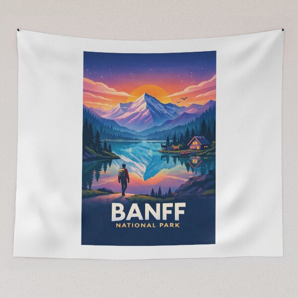 Item preview, Sunset Reflections at Lake Louise, Banff National Park, Alberta designed and sold by Aryabek.