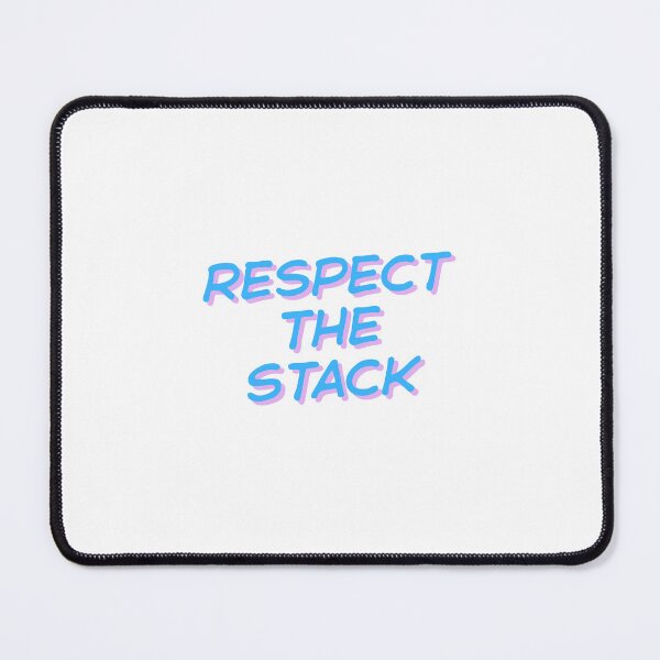 Item preview, Respect The Stack - Biohacker Funny Cute Peptide Sticker designed and sold by Stickers For Hackers.