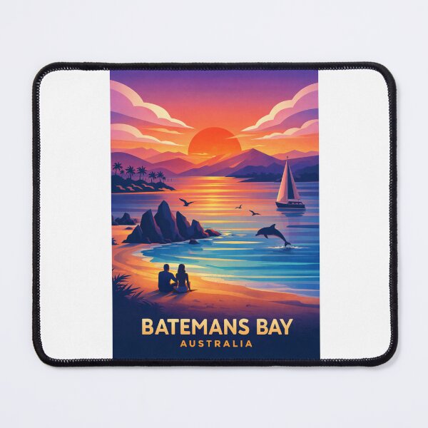 Item preview, Dolphin Sunset at Batemans Bay, Eurobodalla Coast, New South Wales designed and sold by Aryabek.