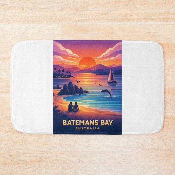 Item preview, Dolphin Sunset at Batemans Bay, Eurobodalla Coast, New South Wales designed and sold by Aryabek.