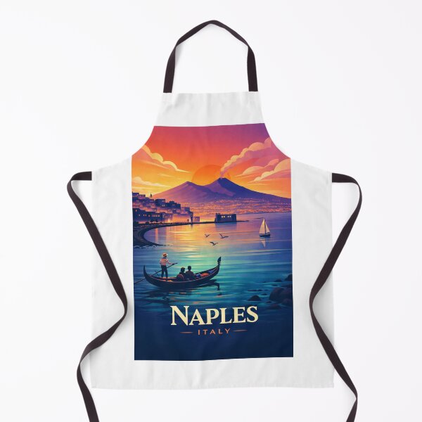 Item preview, Sunset and Steam Over Mount Vesuvius, Naples, Campania, Italy designed and sold by Aryabek.