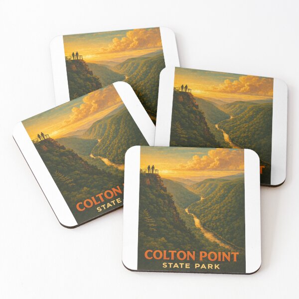 Item preview, Scenic Lookout at Colton Point State Park, Tioga County, Pennsylvania designed and sold by Aryabek.