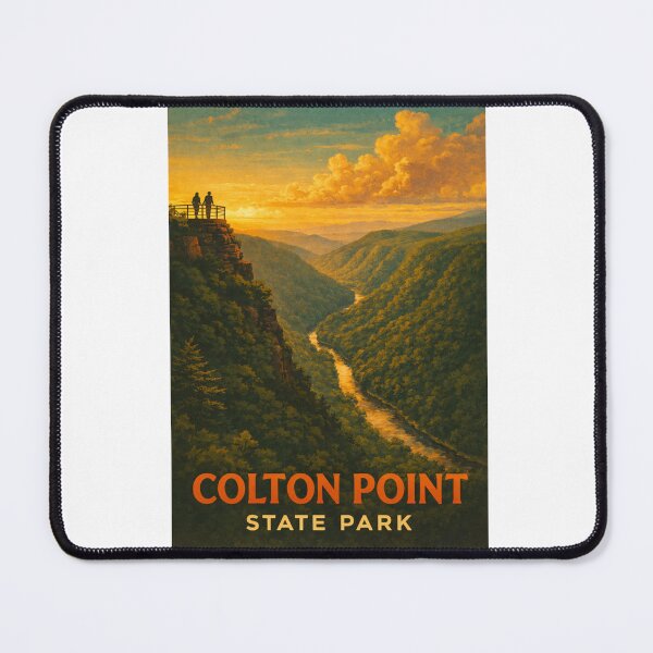 Item preview, Scenic Lookout at Colton Point State Park, Tioga County, Pennsylvania designed and sold by Aryabek.