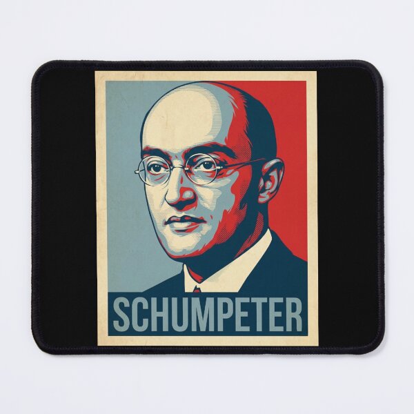 Item preview, Joseph Schumpeter Hope Style Retro Poster Art designed and sold by DamianRoy88.