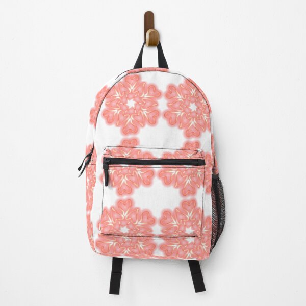 Item preview, Luminous Glowing Heart Snowflake Pattern: Radiant Valentine's Mandala designed and sold by HopeAndHustle.