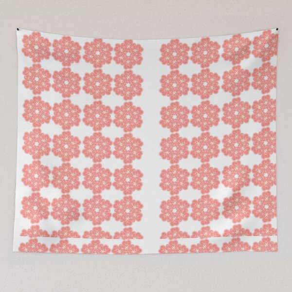 Item preview, Luminous Glowing Heart Snowflake Pattern: Radiant Valentine's Mandala designed and sold by HopeAndHustle.