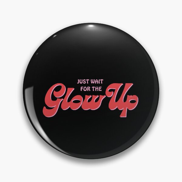 Item preview, Just Wait For The Glow Up - Funny Fitness Exercise Beauty Sticker designed and sold by Stickers For Hackers.