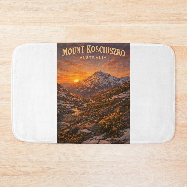Item preview, Wildflower Valley at Sunset, Mount Kosciuszko National Park, New South Wales designed and sold by Aryabek.