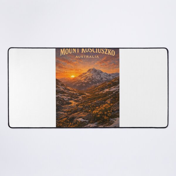 Item preview, Wildflower Valley at Sunset, Mount Kosciuszko National Park, New South Wales designed and sold by Aryabek.