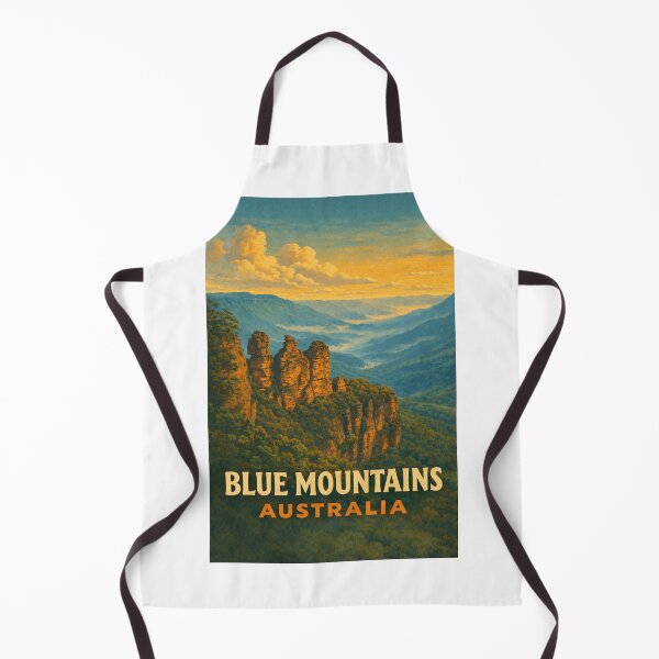 Item preview, Three Sisters Rock Formation in Blue Mountains National Park, New South Wales designed and sold by Aryabek.