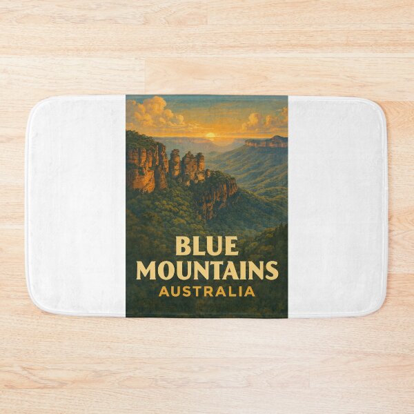 Item preview, Sunset Over Echo Point and Jamison Valley, Blue Mountains, New South Wales designed and sold by Aryabek.