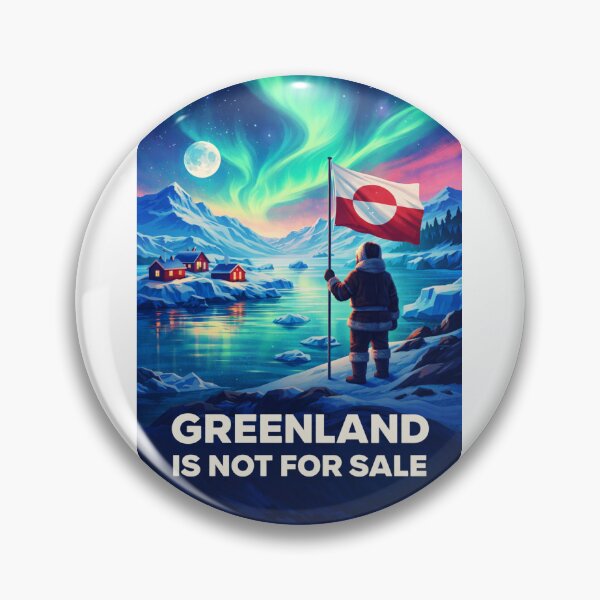 Item preview, Greenland is Not For Sale - Message for United States of America designed and sold by Aryabek.