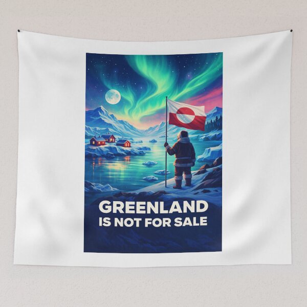 Item preview, Greenland is Not For Sale - Message for United States of America designed and sold by Aryabek.