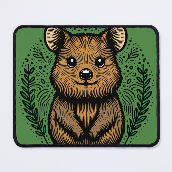 Item preview, Keep Smiling Quokka – Cute Australian Animal Positive Illustration designed and sold by Aritxa.