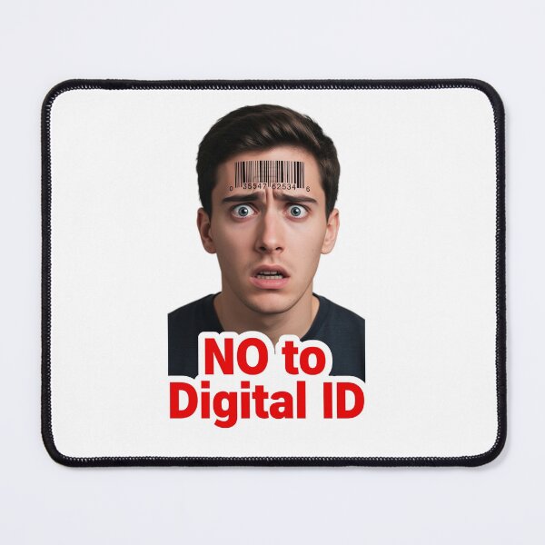 Item preview, Say No to Digital ID designed and sold by aykiradesigns.