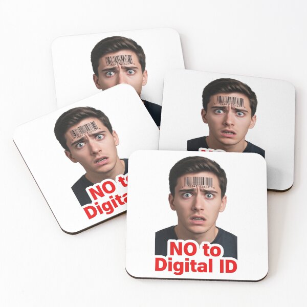 Item preview, Say No to Digital ID designed and sold by aykiradesigns.