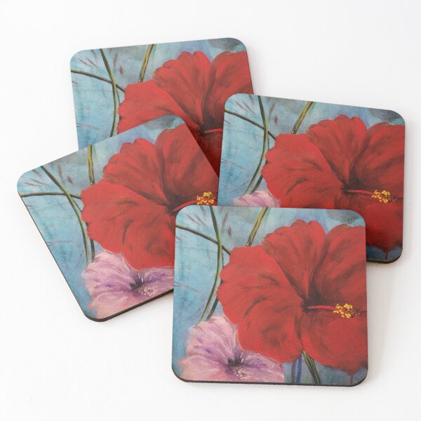 Item preview, Red and Pink flowers - Amapolas- Oil painting designed and sold by MaritzaGoodIdea.
