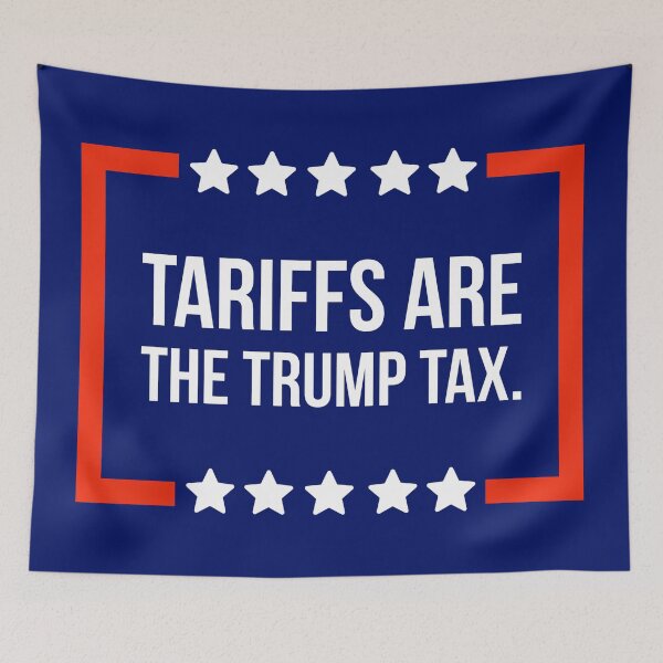 Item preview, Tariffs are the Trump tax.  designed and sold by Rachel the Artist .