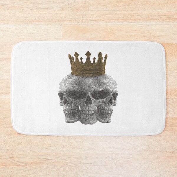 Item preview, Crowned Skull King Dark Gothic Royal Skull Art designed and sold by CynicalGear.