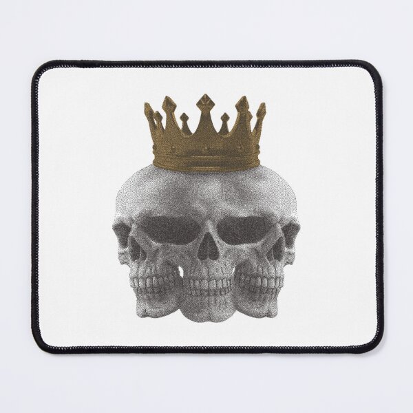 Item preview, Crowned Skull King Dark Gothic Royal Skull Art designed and sold by CynicalGear.