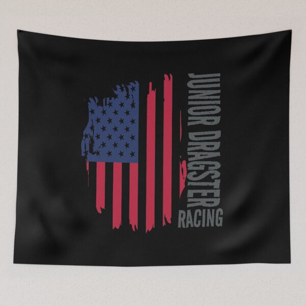 Item preview, Junior Dragster Racing USA American Flag Racing Jr Dragster Racer Drag Racing Race Track Drag Strip  designed and sold by CarantinedChaos.