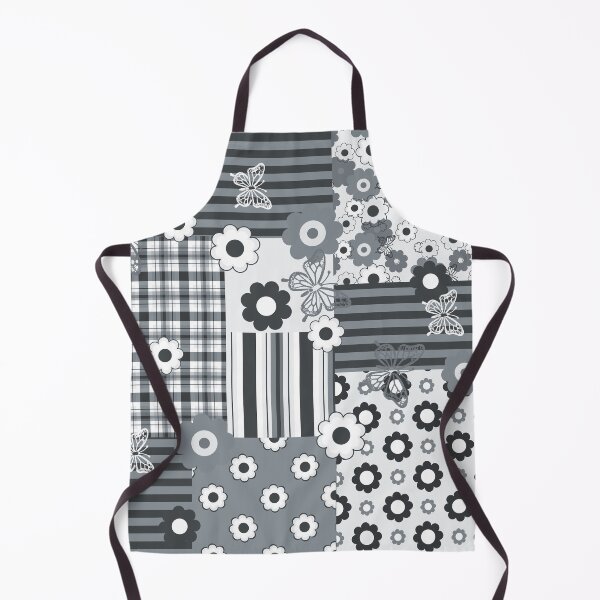 Item preview, Grey Flower Quilt Seamless Repeat designed and sold by Sharon Schwalbe.