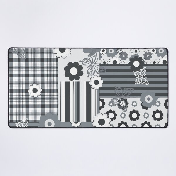 Item preview, Grey Flower Quilt Seamless Repeat designed and sold by Sharon Schwalbe.
