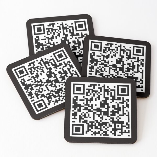 Item preview, Rickroll Qr Code designed and sold by omari-styles.