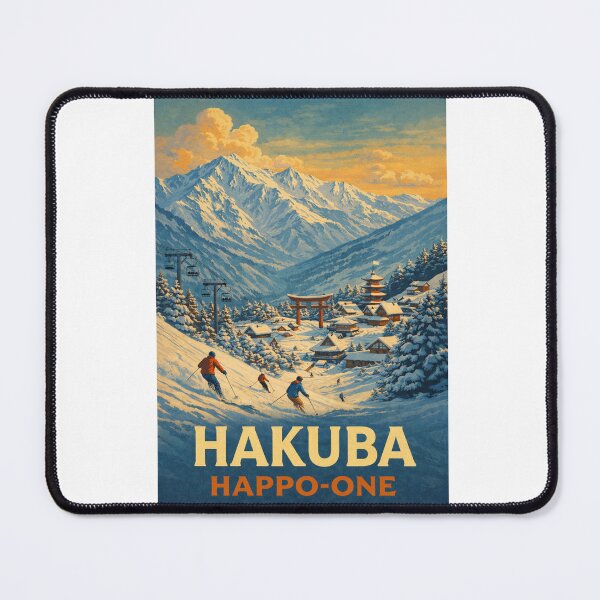 Item preview, Hakuba Happo-One Ski Resort in the Northern Japanese Alps, Nagano Prefecture designed and sold by Aryabek.